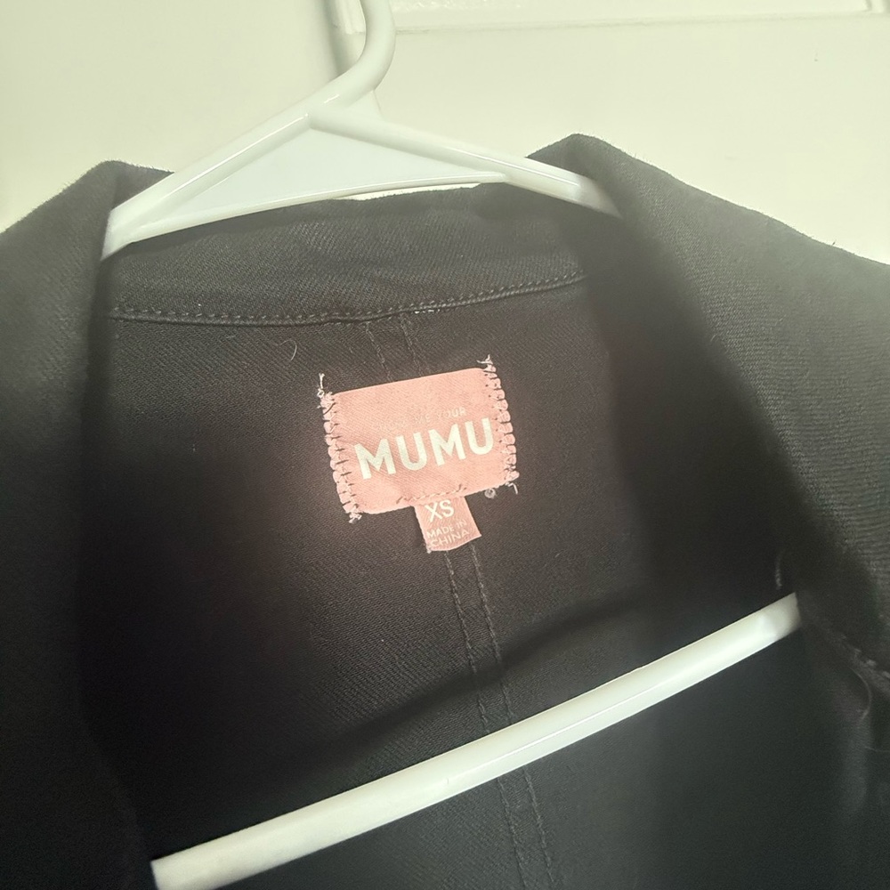 Show Me Your Mumu Emery Black Denim Jumpsuit - Picture 6 of 9